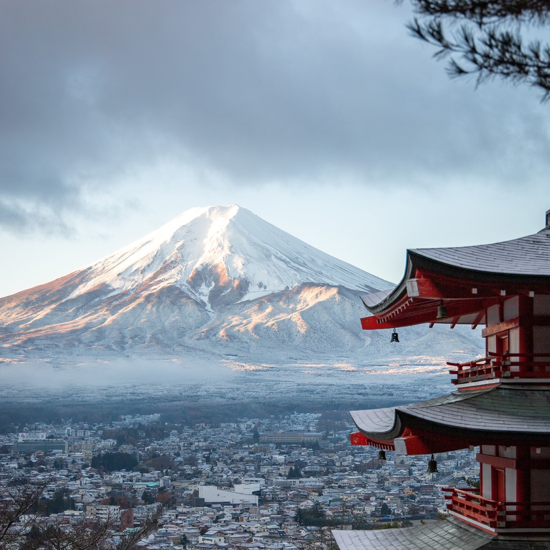 Photograph of Mountain Fuji