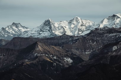 Photograph of mountains